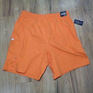 Roundtree & Yorke Size Medium Orange New Trunks
